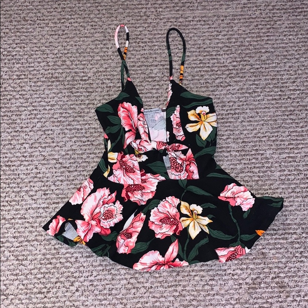 tank floral top